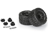 Pro-Line 10168-10 Trencher HP Belted 2.8" Pre-Mounted Truck Tires (M2) (2) (Black) w/Raid Rear Wheels