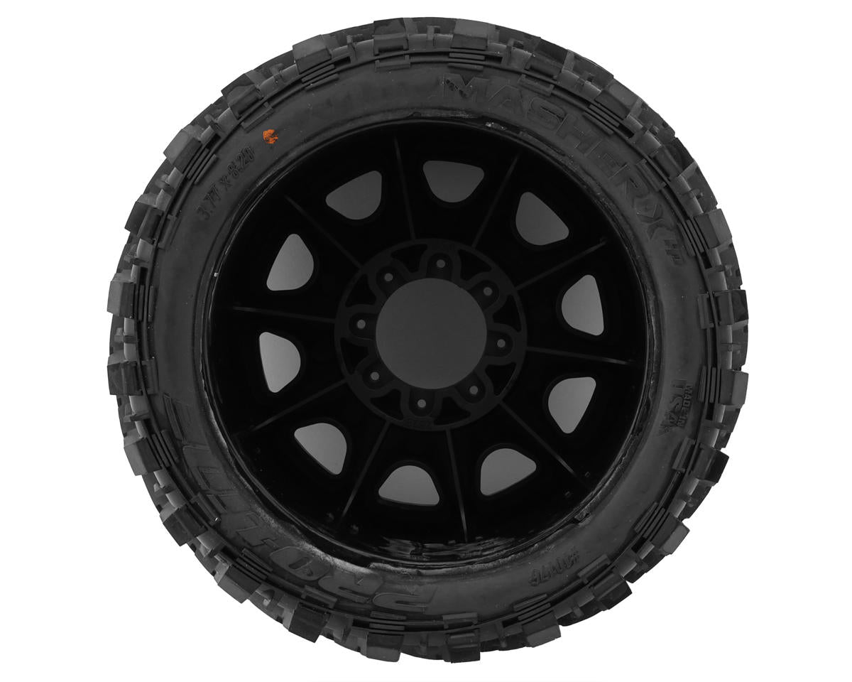 Pro-Line 10176-11 1/6 Masher X HP Belted Pre-Mounted Monster Truck MTD Tires (Black) (2) w/24mm Hex