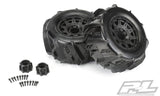 Pro-Line Dumont 3.8" Paddle Sand/Snow Tires Mounted For 17mm MT Traxxas Maxx