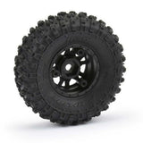 Pro-Line 10194-10 1.0" Hyrax Mounted Tires / Wheels (4) Axial SCX24