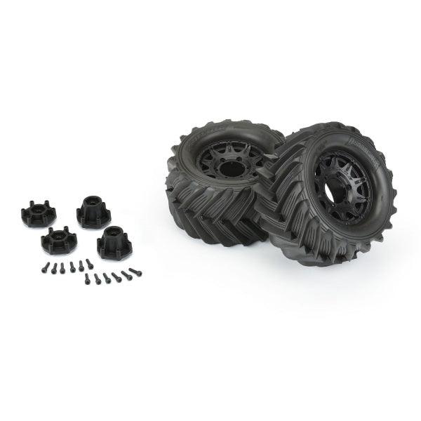 Pro-Line 10196-10 1/10 Demolisher Mounted Tires 2.8" 12MM Stampede 2WD / 4x4