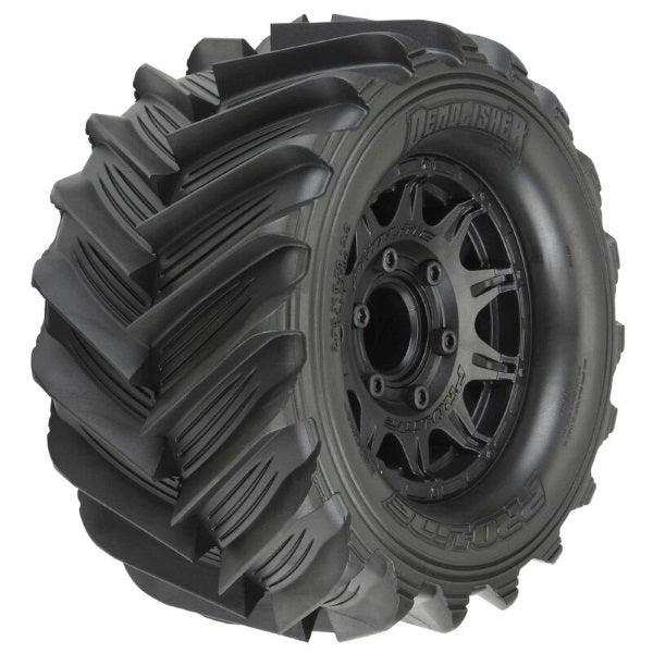 Pro-Line 10196-10 1/10 Demolisher Mounted Tires 2.8" 12MM Stampede 2WD / 4x4