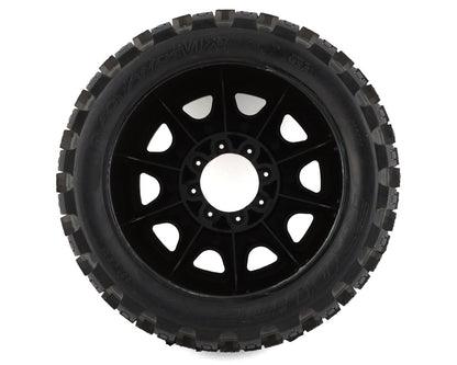Pro-Line 10198-11 Badlands MX57 5.7" Pre-Mounted 1/6 Monster Truck Tires (Black) (2)