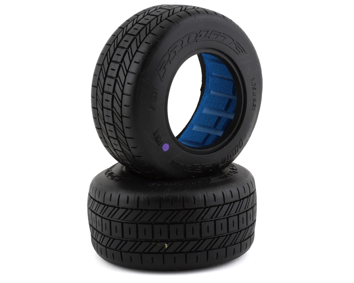 Pro-Line 10231-17 1/10 Hot Lap 2.2"/3.0" Dirt Oval Short Course Tires (2) (Clay)