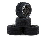 Pro-Line PRO10283-10 Losi NASCAR 1/12 Goodyear Eagle Pre-Mounted Wet/Rain Tires (4) (Medium)
