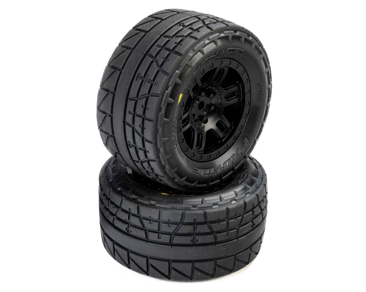 Pro-Line PRO1034-510 Menace Street Pre-Mounted Tires w/Split Six Wheels (Black) (2) w/12mm Hex
