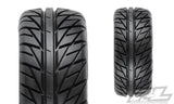 Pro-Line Street Fighter SC 2.2"/3.0" Street Tires Mounted For Mounted on Raid