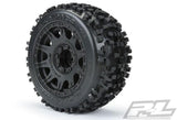 Pro-Line Badlands 3.8" All Terrain Tires Mounted For 17mm MT Front or Rear