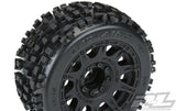 Pro-Line Badlands 3.8" All Terrain Tires Mounted For 17mm MT Front or Rear
