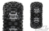 Pro-Line Badlands SC 2.2/3.0 Tires w/Raid Wheels (M2) Traxxas Slash 2wd / 4x4