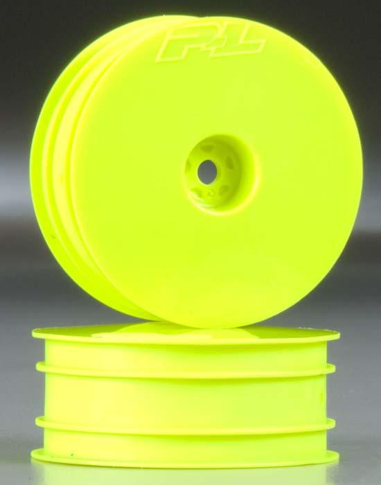 Pro-line 2735-02 Velocity 2.2" Front Wheels w/12mm Hex Yellow (2)