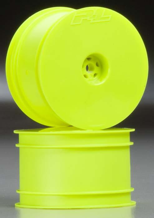 Pro-line 2736-02 Velocity 2.2" Front Wheels w/12mm Hex Yellow (2) B4.2/RB6