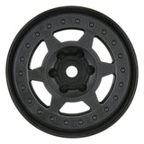 Pro-Line 2809-03 1/10 Holcomb 1.9" 12mm Crawler Bead-Loc Wheels (2) Black