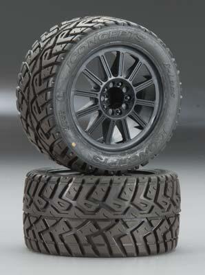JConcepts 3056-3040 G-Locs Tires Pr-Mounted E-Stampede 2wd /E-Rustler 2wd