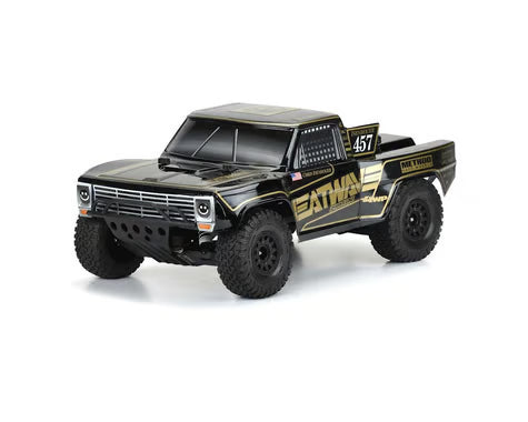 Pro-Line PRO355118 1/10 Pre-Cut 1967 Ford F-100 Heatwave Black Body Short Course