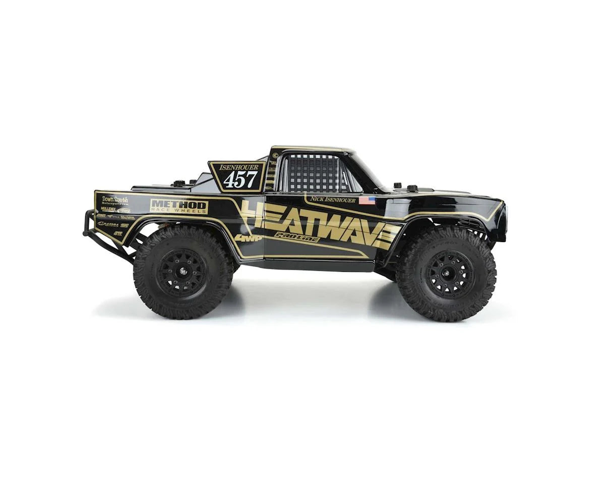 Pro-Line PRO3551-18 1967 Ford F-100 Heatwave Edition Tough-Color Race Truck Pre-Cut Body (Black)