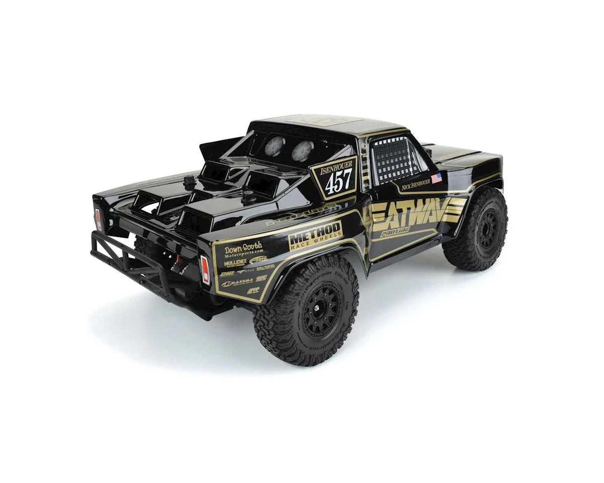 Pro-Line PRO3551-18 1967 Ford F-100 Heatwave Edition Tough-Color Race Truck Pre-Cut Body (Black)
