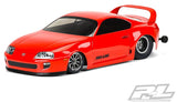 Pro-line 1995 Toyota Supra Clear Body Losi 22S Slash 2wd Drag Car AE DR10
