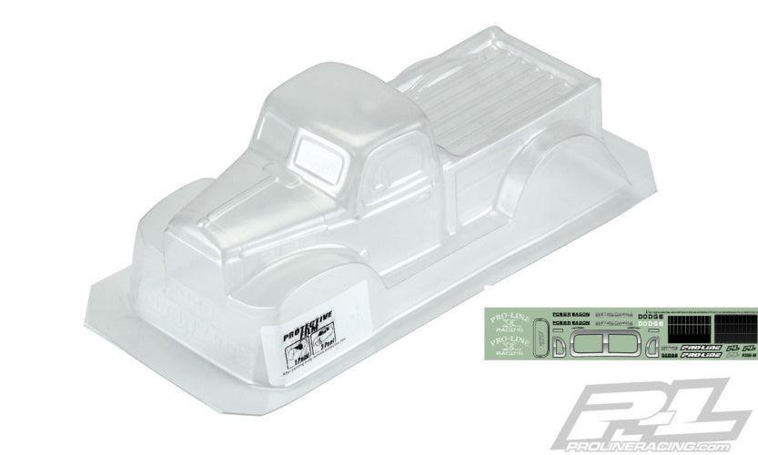 Pro-Line 3565-00 1946 Dodge Power Wagon Clear Body Axial SCX24 JLU