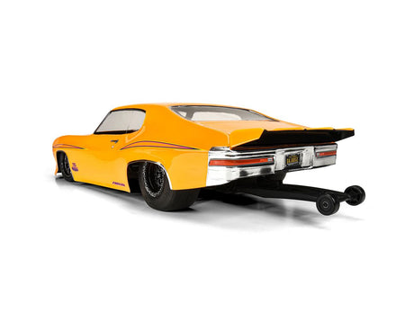 Pro-Line 3588-00 1970 Pontiac GTO Judge 1/10 Carrosserie de course de dragsters sans préparation (transparent)