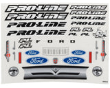 Pro-Line PRO3611-18 Ford® F-100 Bash Armor Pre-Cut Monster Truck Body (Black) (Kraton® 8S)
