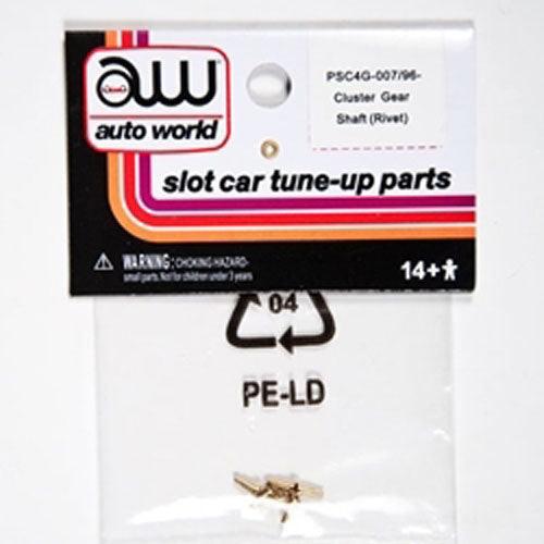 Auto World 4Gear Chassis Tuneup Parts Rivet Ho Slot Car
