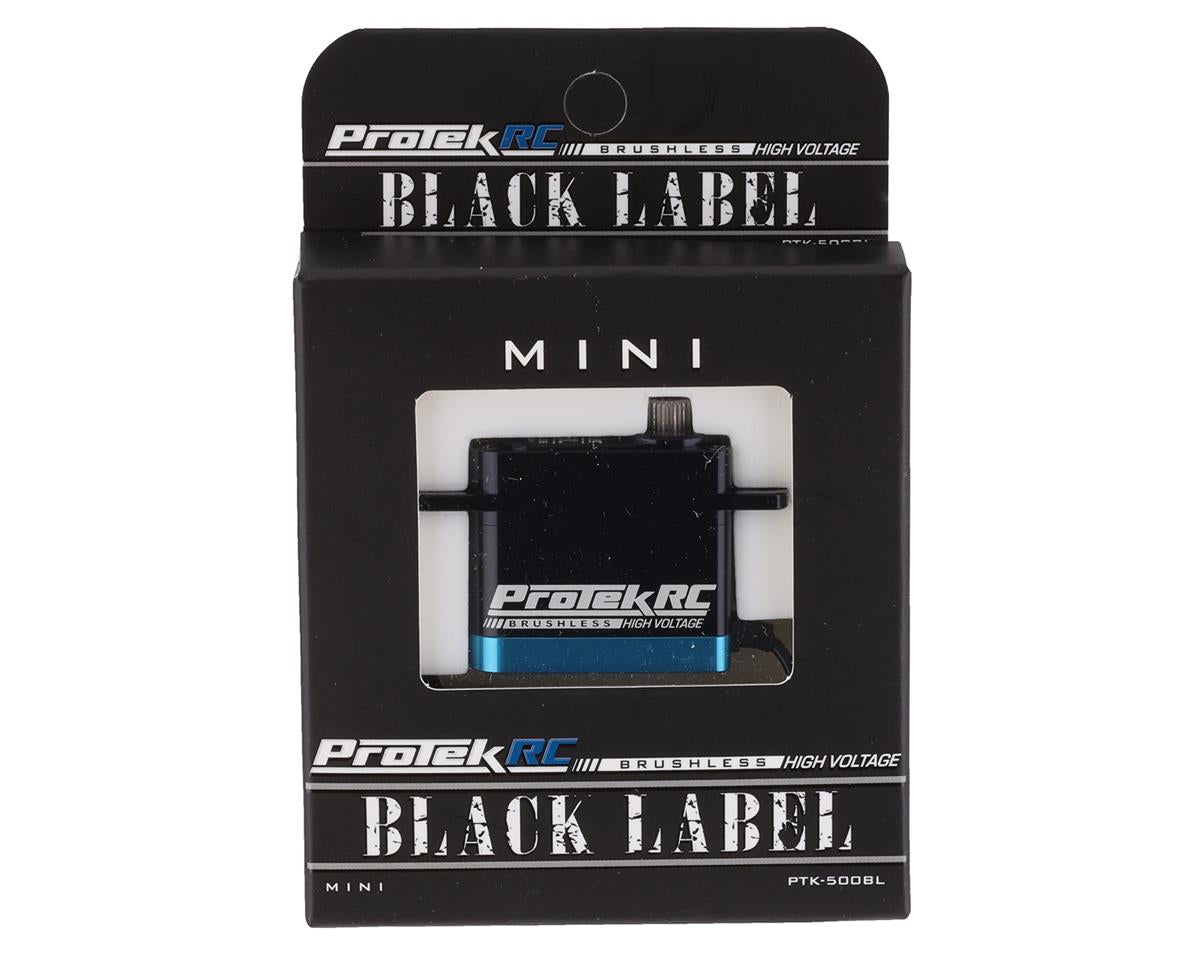 ProTek RC 500BL « Black Label » 1/12 Mini servo sans balais à couple élevé (haute tension/boîtier en métal)