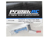 PROTEK RC 5169 1S High Power Blade 120SR Helicopter 25C LiPo Battery (3.7V/550mAh) w/JST Connector