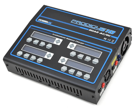 Chargeur de batterie ProTek RC PTK-8517 "Prodigy 610 QUAD AC" LiHV/LiPo AC/DC (6S/10A/100W x 4)