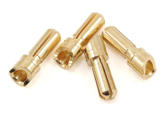 Connecteurs Protek PTK5031 Super Bullet Gold 3,5 mm (2 mâles / 2 femelles)