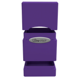 Classic Satin Tower Deck Box (Purple)