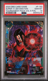 2020 DRAGON BALL SUPER OFFICIAL TOURNAMENT SUPER 17, DETONATION #P-193 - PSA 10