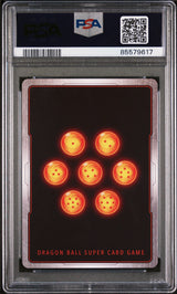 2018 DRAGON BALL SUPER MIRACULOUS REVIVAL BLK MSK SYN, SPLNTRNG #P-075 - PSA 10