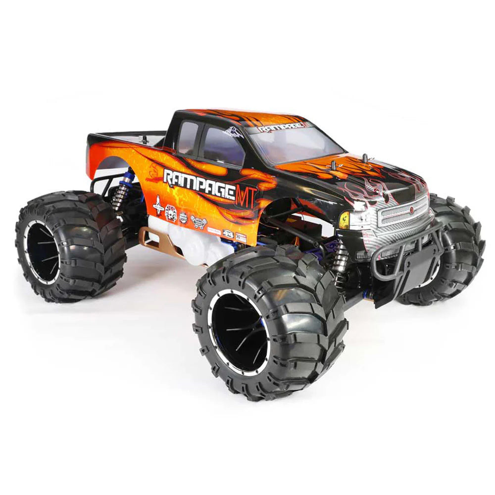 RED CAT Rampage MT V3 RC Monster Truck - 1:5 Gas Powered Monster Truck