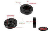 RC4WD Z-S0734 1.9" 5 Lug Steel Wheel Hex Hub #Z-W0076 #Z-W0129 #Z-Q0023