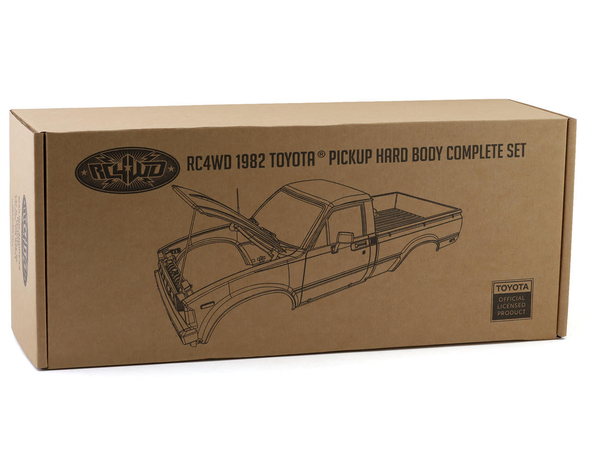 RC4WD RC4ZB0257 Trail Finder 2 1/10 1982 Toyota® Pickup Complete Hard Body Set (Primer Grey)