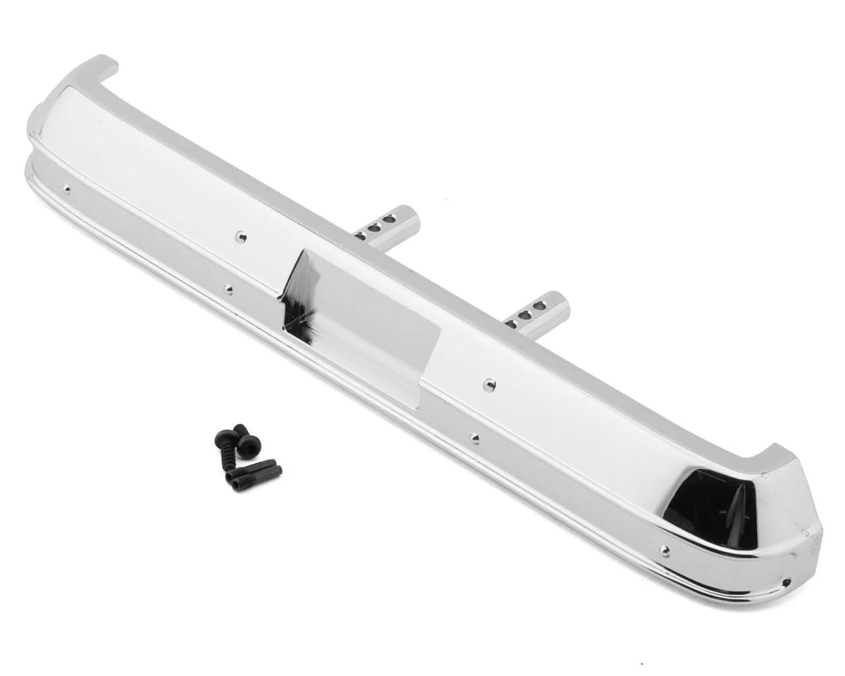 RC4WD ZS0150 TF2 Chevrolet Blazer/K10 Aluminum Rear Bumper (Chrome)