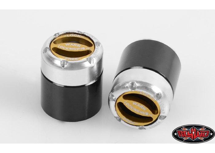 RC4WD Z-S0720 Warn 1/10 Scale Manual Locking Hub Set (2)