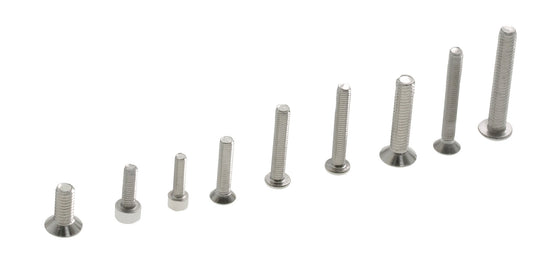Racers Edge RCE3114  Stainless Steel Screw Set for Traxxas Maxx, 315 pcs