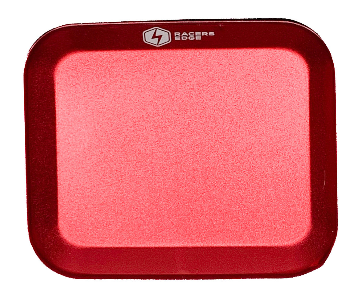 Racers Edge RCE7250R Aluminum Alloy Magnetic Screw Tray Red