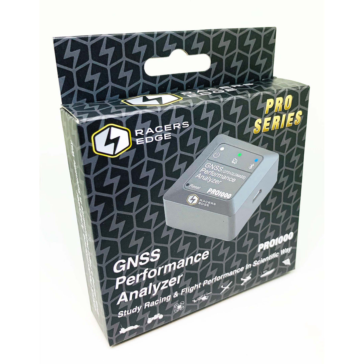 Racers Edge RCEPRO1000 GNSS Performance Analyzer Bluetooth GPS Speed Meter