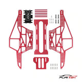 FURITEK FUR-2142 Rampart Aluminum Frame - (RED)