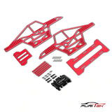 FURITEK FUR-2142 Rampart Aluminum Frame - (RED)