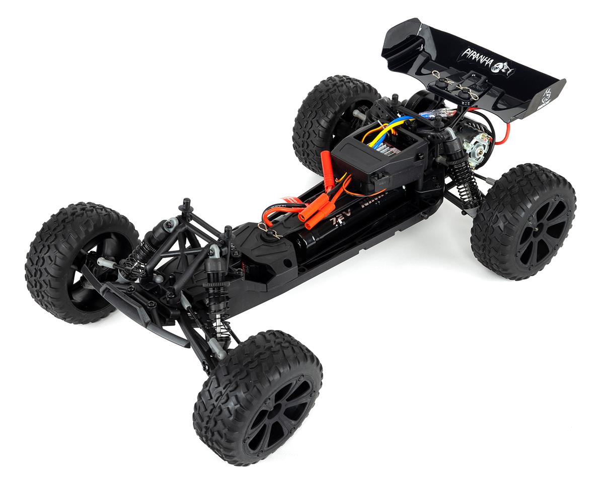 Redcat RER10771 Piranha TR10 1/10 Scale RTR Electric Truggy w/TQ 2.4GHz Radio, Battery & Charger