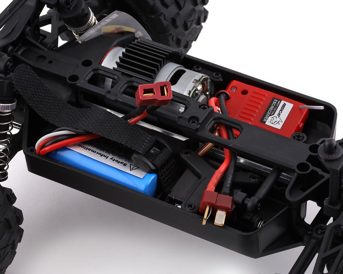 Redcat RER13648Volcano-16 1/16 4WD Brushed RTR Truck (Red) w/2.4GHz Radio