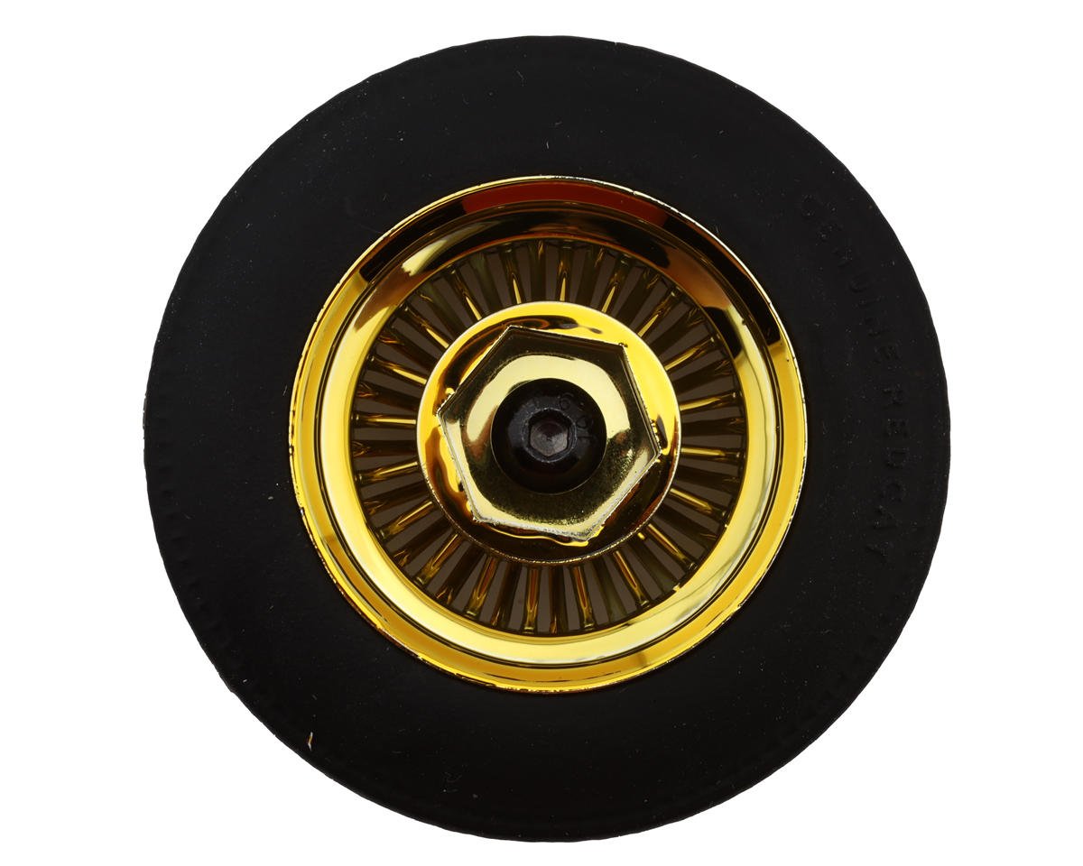 Redcat RER17089 Dayton Gold Wire Wheel Set (4)