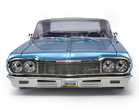 REDCAT 32894 SixtyFour Chevrolet Impala 1/10 RTR Scale Hopping Lowrider (Blue/White) w/2.4GHz Radio