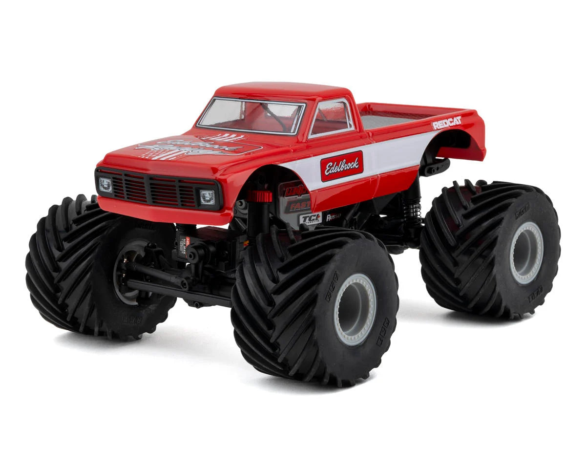 REDCAT 33540 MT-18 1/18 4WD RTR Micro Monster Truck (Edelbrock Racing) w/2.4GHz Radio, Battery & Charger