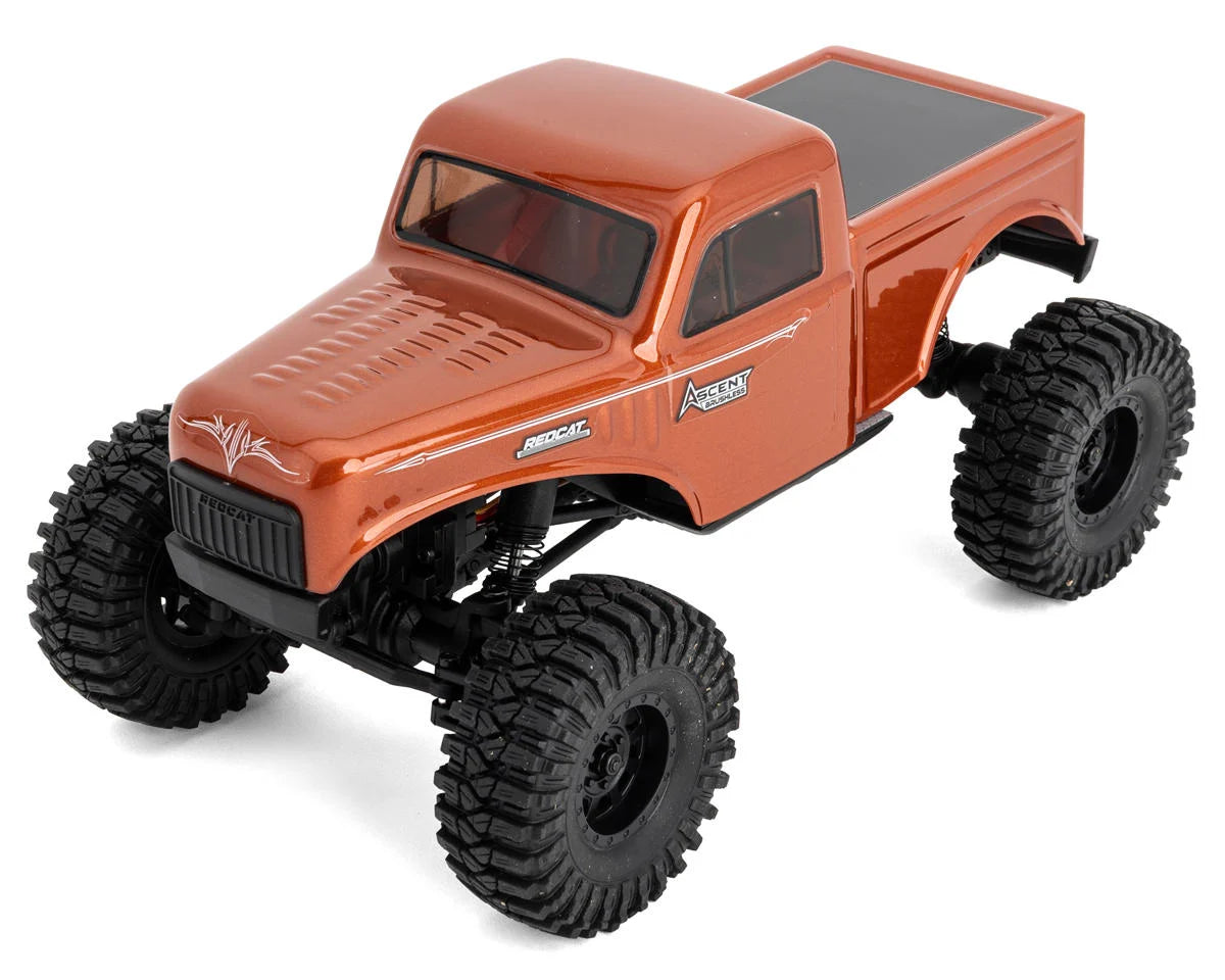 Redcat RER39151 Ascent-18 1/18 4WD RTR Brushless Rock Crawler (Orange) w/2.4GHz Radio, Battery & Charger