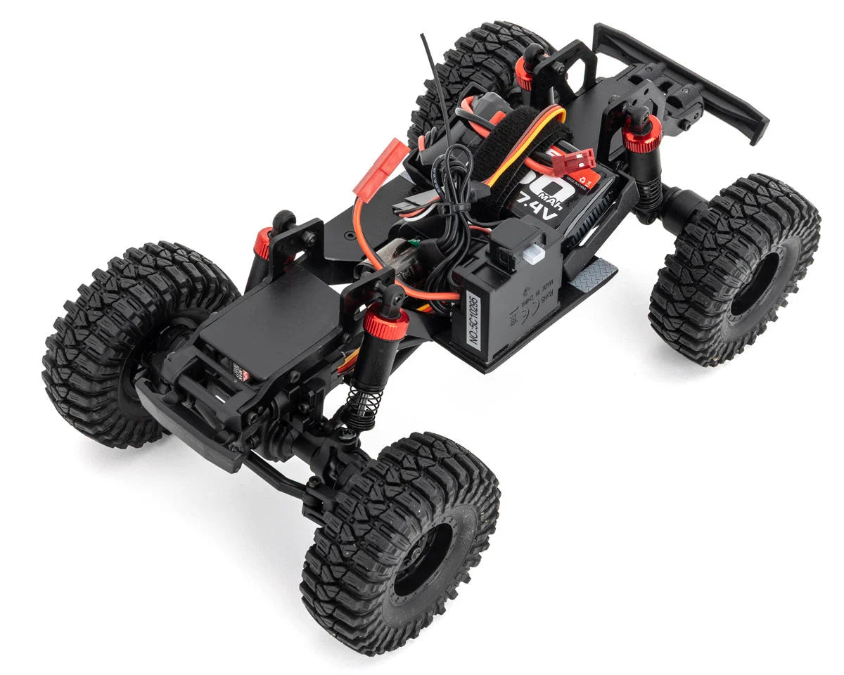 Redcat RER39151 Ascent-18 1/18 4WD RTR Brushless Rock Crawler (Orange) w/2.4GHz Radio, Battery & Charger